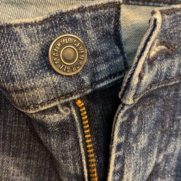 For all mankind blue jeans size 25 bootcut - Picture 3 of 6